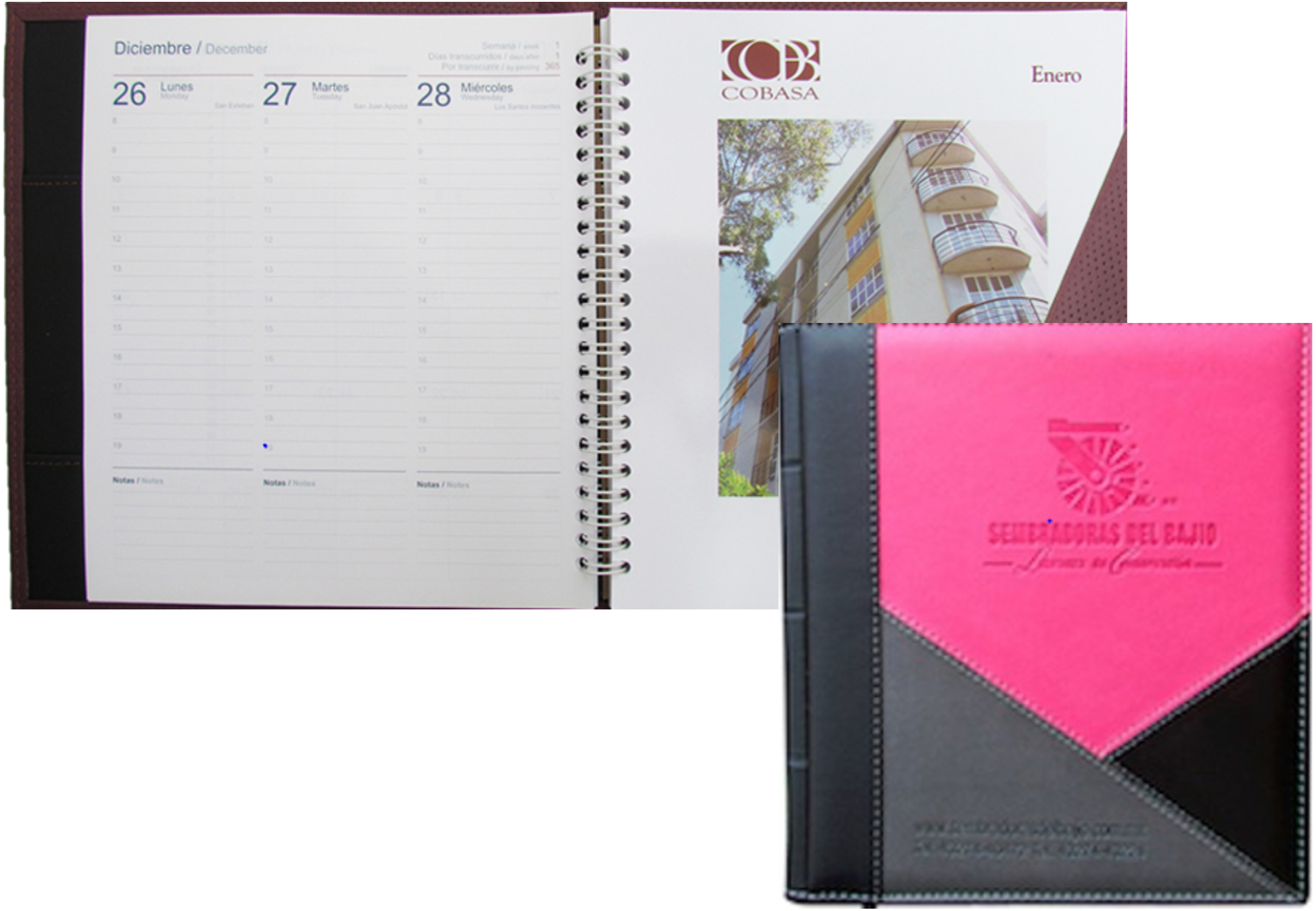 Funda: Curpiel cosido y acojinado